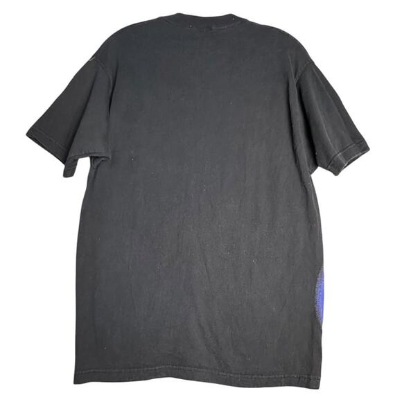 Vtg Halloween Pumpkin Kitty 1996 90s All Over Print T-shirt Unisex Sz L Costume - Picture 7 of 16